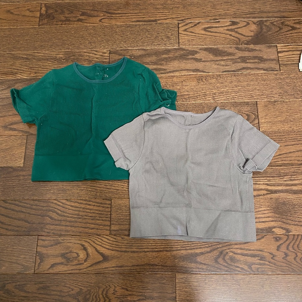 Crop top set